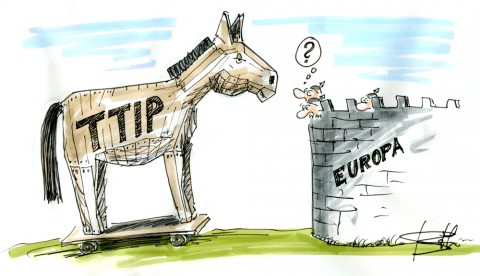 Το TTIP ως Δούρειος Ίππος, απειλητικός για την Ευρώπη...