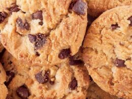Cookies ταχινιού με κομματάκια σοκολάτας